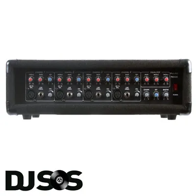 £98.74 • Buy Pulse PMH200 4 Channel PA Pulse PMH200 Power Mixer Amplifier Amp | DJ | Disco