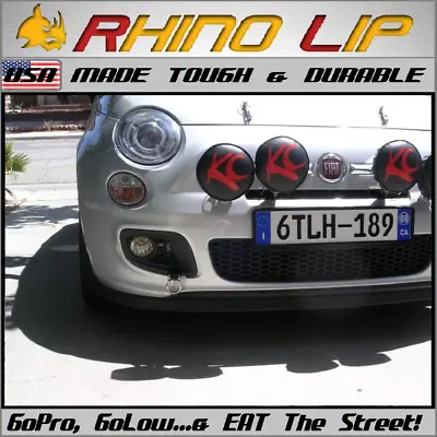 FIAT Weekend Panda Punto Qubo Ritmo-Strada Rubber Chin Spoiler Splitter RhinoLip • $39