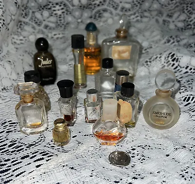 Lot Of 15 Mini Perfume Bottles EVENING IN PARISMY SINCHRISTIAN DIOR JULES+ • $24.95