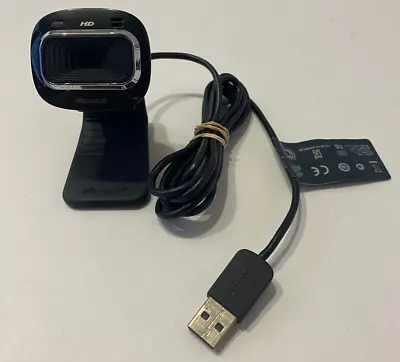 Microsoft LifeCam HD-3000 USB Webcam 720p HD Video TESTED • $10.49