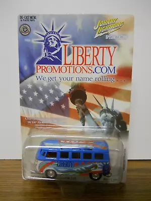 Johnny Lightning Liberty Promotions 1966 VW 23 Window Bus Die Cast Scale 1:64 • $13.45