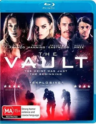 The Vault (Blu Ray 2017) James Franco Horror - Ex Rental Region B • $18.70