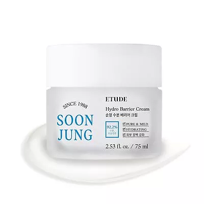 Etude House Soon Jung Hydro Barrier Cream 75 Ml / 2.53 Fl.oz • $17
