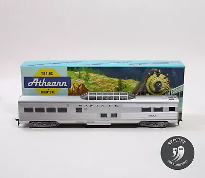 Athearn Train 1821 Santa Fe Streamline Vista Dome  #500 HO Scale-Pre Built • $21.99