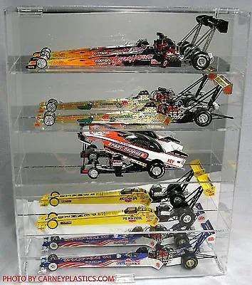 NHRA Diecast Display Case 5 -  1/24 TOP FUEL Dragsters • $109