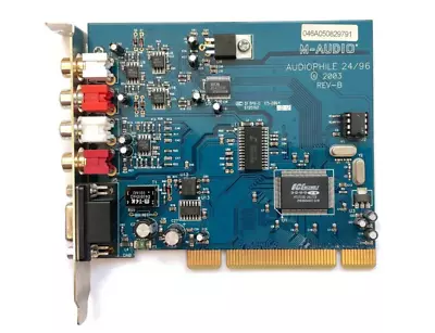 £18.41 • Buy M-Audio Audiophile 2496 PCI Internal Sound Card