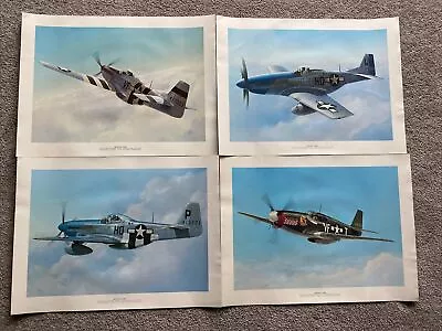 Harley Copic 8th Air Force Print P-51 D B Fighter Mustang Aces Victories Plane • $159.99