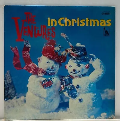 The Ventures - RED! RARE - IN Christmas - G/VG -  VINYL JAPAN - LP-8067 • $29.99