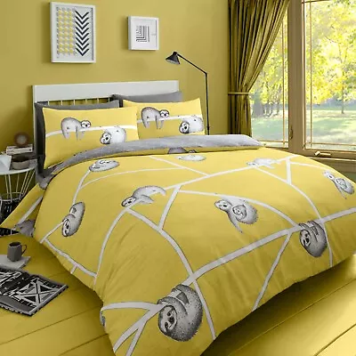 £8.99 • Buy LUXURY DUVET COVER Ultra Soft Bedding Set Reversible Quilt Covers Pillow Case