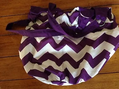 O'Baby Metis Stroller Zigzag Purple Replacement Changing Bag And Mat • £17.99