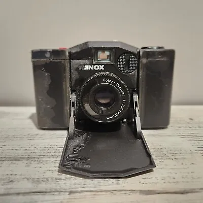 Vintage MINOX 35 EL 35mm Point And Shoot 35mm Film Camera Parts/Repair *Read* • $16.99