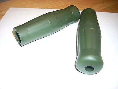 Coke Bottle Handlebar Grips For BICYCLE New Army Green Vintage Look 7/8  + 7/8  • $19.50