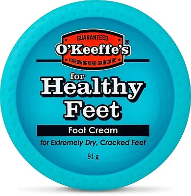 O'Keeffe's Healthy Feet Foot Cream For Extremely Dry/Cracked Feet Non-Greasy 91g • £8.59