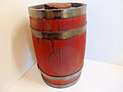 Vintage California Kadota Figs Wooden Cask Keg Barrel • $50