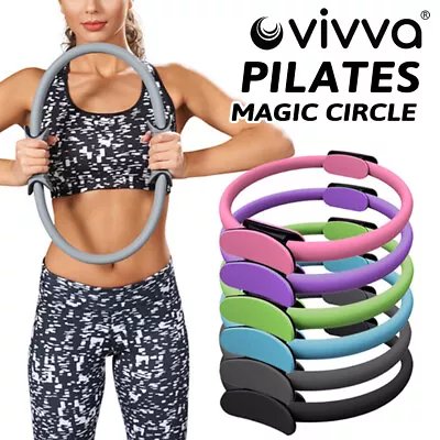 $14.97 • Buy VIVVA Pilates Ring Resistance Core Training Yoga Exercise 39cm Grip Magic Circle