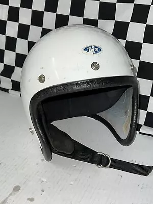 Vintage Buco Motorcycle Helmet Chopper Bobber Bell • $20