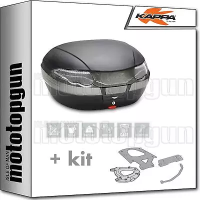 Kappa Top Case K56nt 56 Lt + Rear-rack Monokey Kawasaki Versys 650 2012 12 • £270