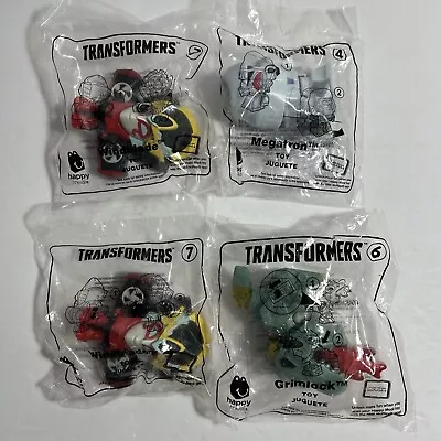 Transformers Lot Of 4 McDonalds Happy Meal Toys 2018 NEW SEALED • $11.99