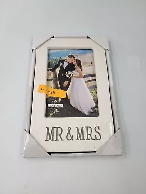 Malden International Designs MR & MRS 4in X 6in Wedding Photo Frame  • $8.97