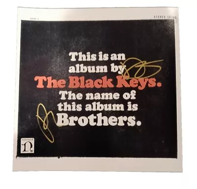 The Black Keys Music Stars Signed Autographed BROTHERS Album 12x12 Photo • $52.49