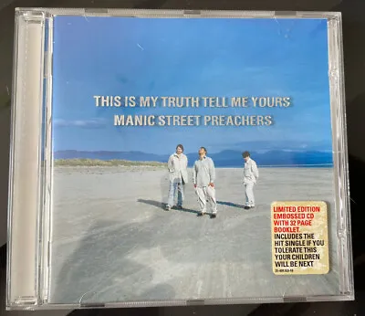 Manic Street Preachers - This Is My Truth Tell Me Yours - Embossed CD Album-1998 • £9.99