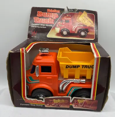 Vintage Jimson No. 337 Hong Kong Plastic Dump Truck Friction Powered Boxed • $36