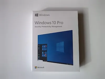 Microsoft Windows 10 Professional 64 Bit USB Package Retail New Factory Sealed • $44.79