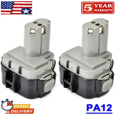 2Packs For Makita 12V Power Tool 1200 1220 1201 1233 1234 1235 PA12 NiMH Battery • $25.89