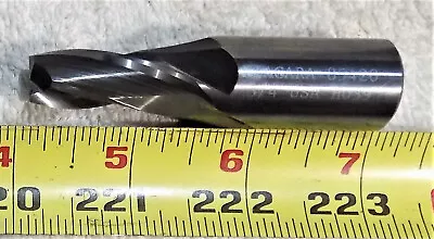 NIAGARA Carbide 8° Taper End Mill .406  Tip X 1-1/4  LOC X 3/4  Shank X 2-7/8  L • $54.95