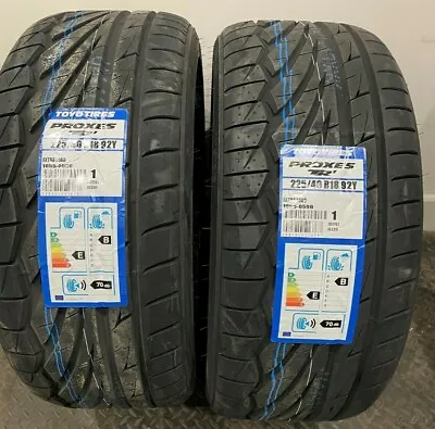 2 X 225/40 R18 Toyo Proxes TR1 92Y XL 225 40 18 (2254018) - TWO TYRES • £150.95