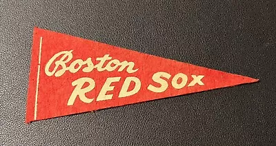 Vintage - Boston Red Sox Baseball - MLB Mini Pennant - 5.75 X 2.5in. - Rare • $9.99