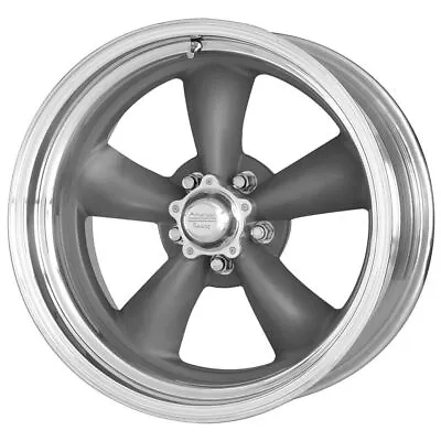 One 16x8 American Racing VN215 Classic Torq Thrust II 5x4.75/5x120.65 -11 Gray M • $167