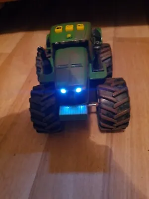 Tomy JOHN DEERE KIDS MONSTER TREADS LIGHTS SOUNDS TRACTOR Farm Toy BN Truck BOAT • $13