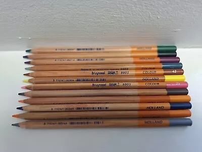 BRUYNZEEL ARTISTS QUALITY PENCILS (DESIGN) Pack 12 Assorted- Set 7 • £5.99