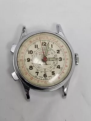 Vintage Rare Alan Jack Stopometer Military Style Manual Wind Watch Parts/Repair • $99.95