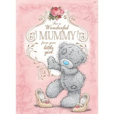 £2.89 • Buy Wonderful Mummy From Little Girl Mother's Day Card Tatty Teddy
