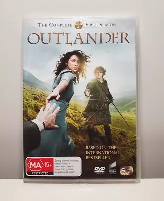 Outlander Season 1 2014 DVD R 245 6-Disc Set - VG Condition - Free Postage • $9.55