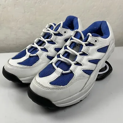 $49.99 • Buy Z Coil Freedom Classic Orthopedic Athletic Shoes US Women's Size 8 White Blue