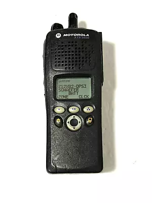 MOTOROLA XTS 2500 H46UCF9PW6BN 700/800Mhz PORTABLE RADIO NO BATTERY/ANTENNA • $55.95