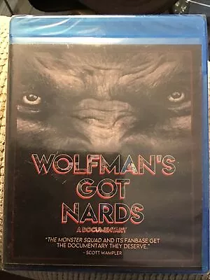 Wolfman's Got Nards Blu-ray The Monster Squad Documentary Limited Print • $14.99