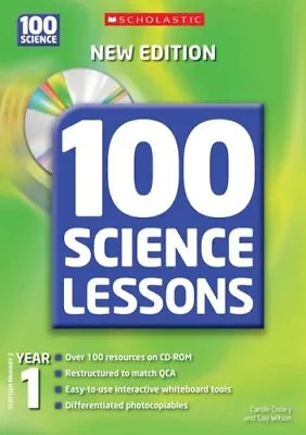 100 Science Lessons For Year 1 With CD-RomCarole Creary Gay Wi • £2.68