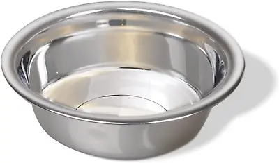 Dog Bowl 64-Ounce Lightweight Dish Large Stainless Steel FREE SHIPPING • $8.19