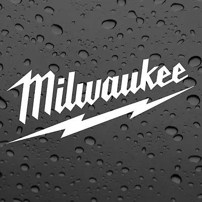 Milwaukee X2 Pair Stickers White Graphics Decal Sticker Tools Trade Toolbox • $4.41