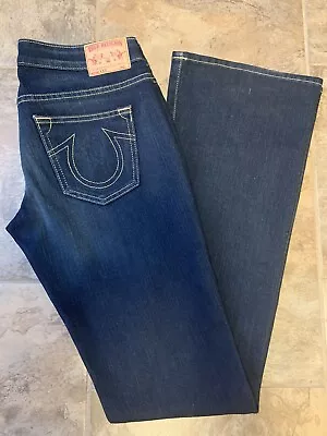 True Religion Gina Boot Cut Women Jean Size 28 Inseam 33 Made In USA • $50