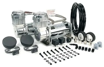 VIAIR 400C Dual CHROME Air Compressor Kit 150 PSI Max With Fastest Fill Rate • $360.95