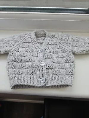 Hand Knitted Baby Cardigans • £5