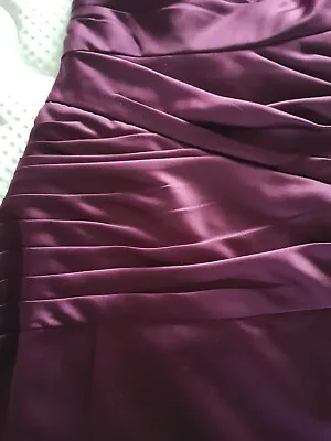 Prom/Bridesmaid/Event Dress Size 10 Alfred Angelo Corset Back Cadbury Purple • £8