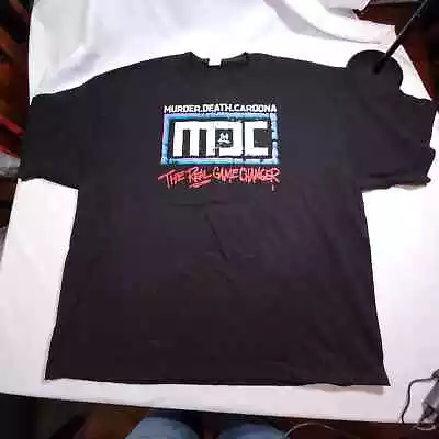 MDC Murder Death Cardona The Real Game Changer 3XL Black Shirt Hanes  • $14