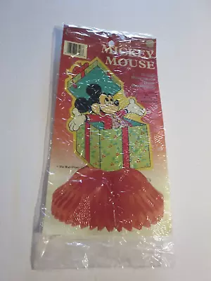 Mickey Mouse Honeycomb Tissue Paper Centerpiece Lot Of 2 Eureka New • $10.99