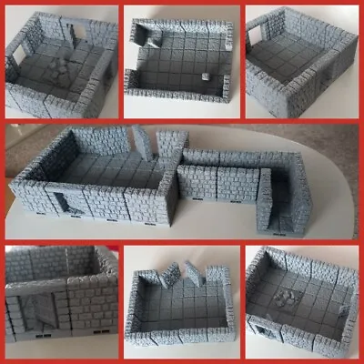 £18 • Buy Dungeons & Dragons Style Tile Starter Kits D&D Terrain Modular